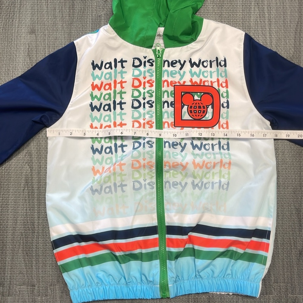 Kids Hooded Disney World Light Jacket - Size M (Kids, unisex) - Picture 8 of 10
